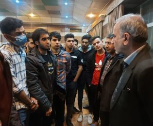 حضور دکتر جعفر قادری نماینده شیراز و زرقان در دانشگاه فرهنگیان شیراز