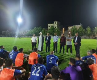 با پیگیری مستمر انجام شد: تامین اعتبار و افتتاح برج‌های نور و سیستم روشنایی ورزشگاه گویم شیراز