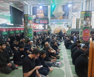 📸 عزاداری شب تاسوعا در شیراز