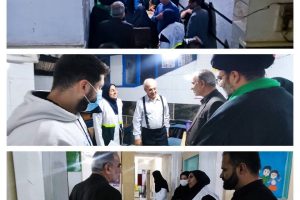 حضور دکتر قادری در ساعت پایانی سال ۱۴۰۳ در جمع بسیج جامعه پزشکی بیمارستان حافظ مستقر در بلوار اتحاد