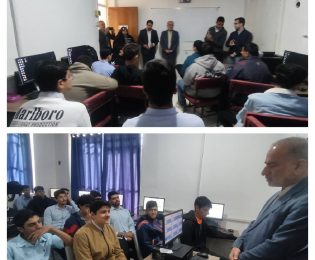 🔰بازدید قادری از هنرستان فنی و حرفه ای و گفتگو با هنرجویان کامپیوتر این مرکز آموزشی